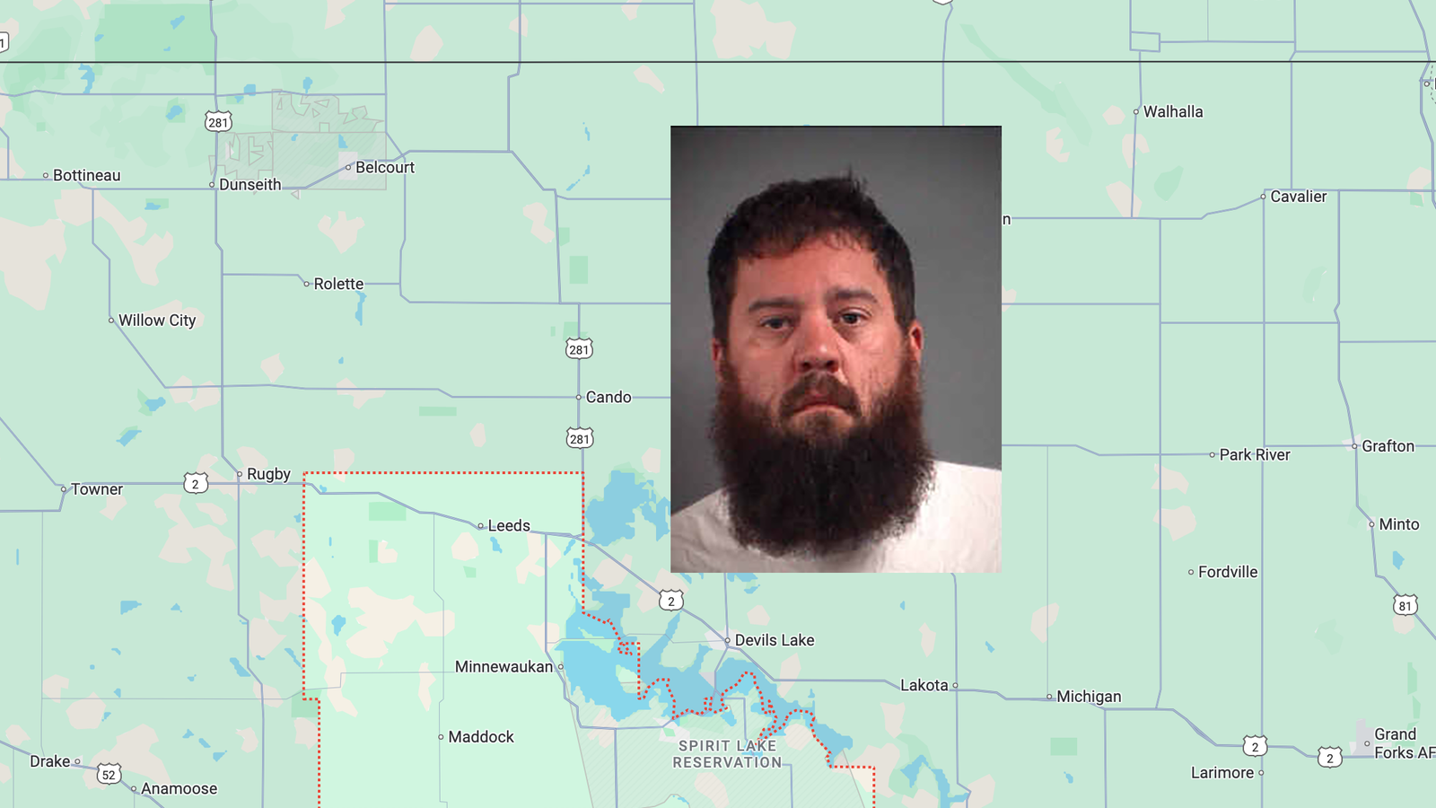 Travis Carlson (Photo courtesy of Grand Forks County Correctional Center)