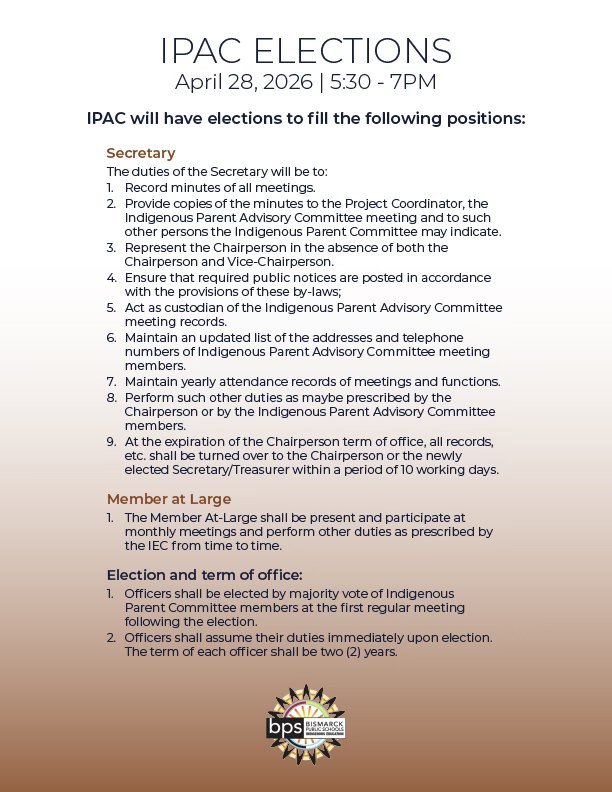 IPAC elections set for April 28 in Bismarck