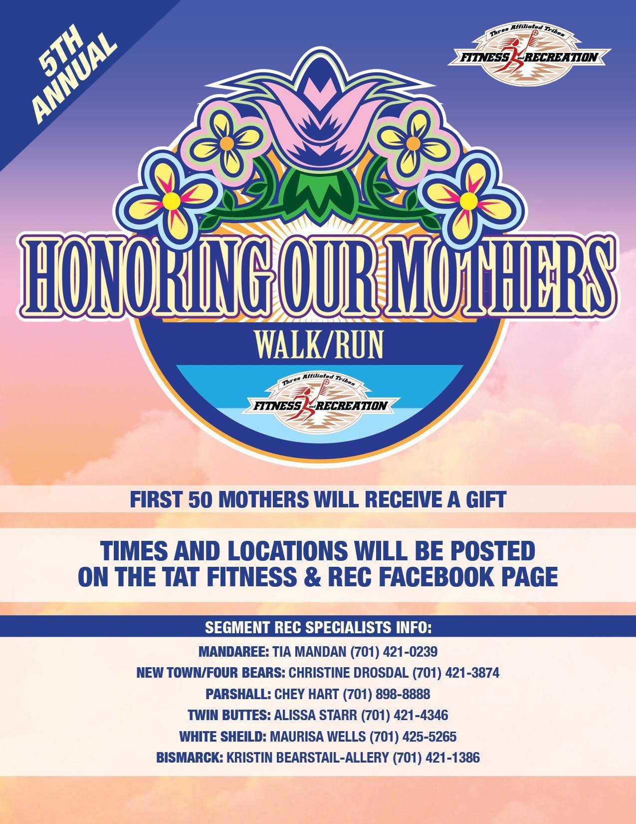 Honoring Our Mothers walk/run set for May 8 in Bismarck
