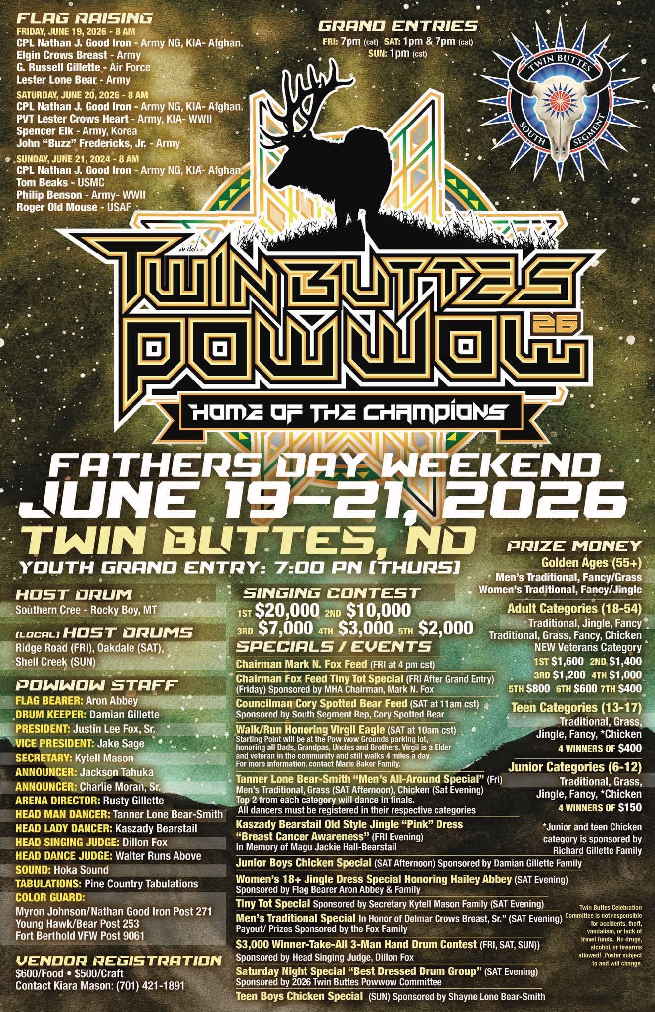 Twin Buttes Powwow scheduled for Father’s Day weekend