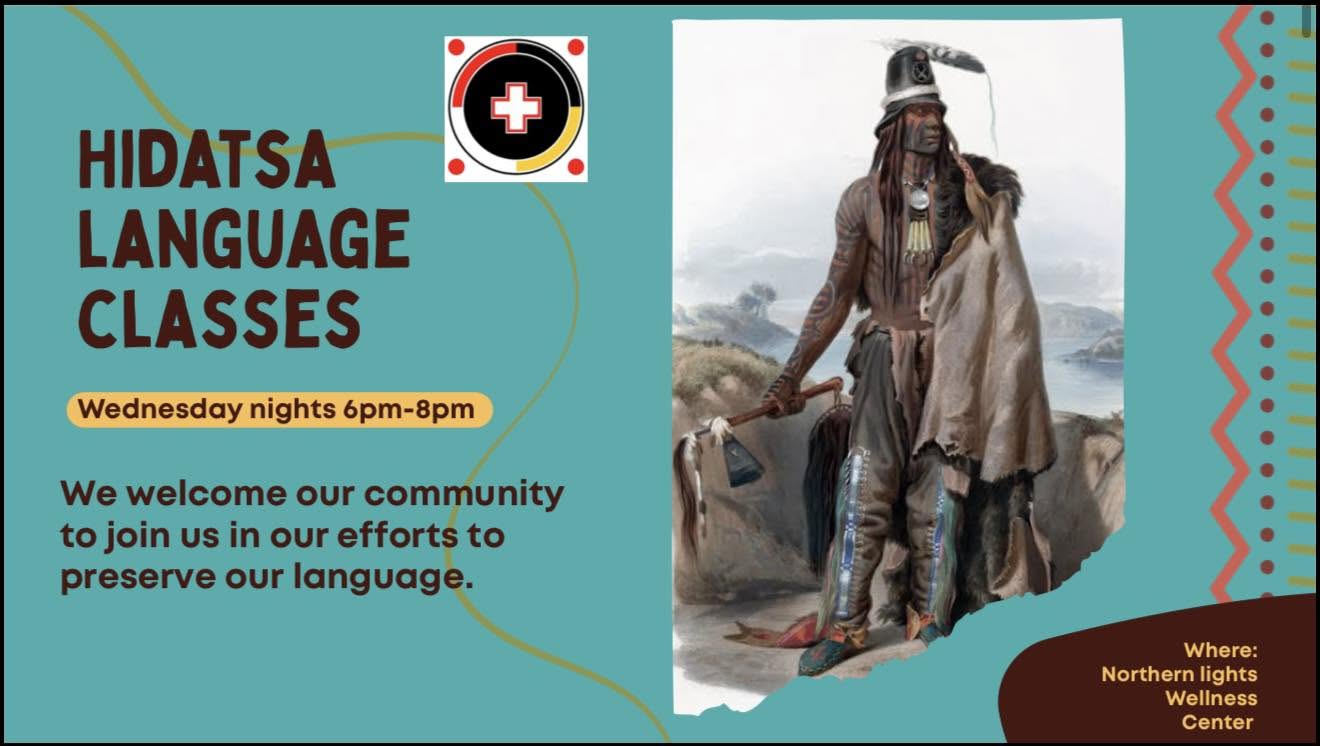 North Segment to offer Hidatsa language classes at Northern Lights Wellness Center