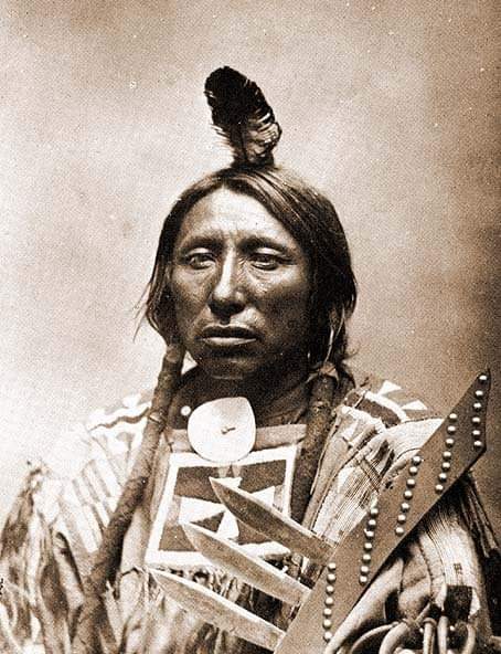 The Poor Buffalo and Fights the Thunder family belonged to the Chief Spotted Eagle tiospaye, an extended family and kinship societal structure. Spotted Eagle, Itazipcho, was closely aligned with Chief Sitting Bull. (Photo, date unknown, courtesy of Mary Lee Johns)