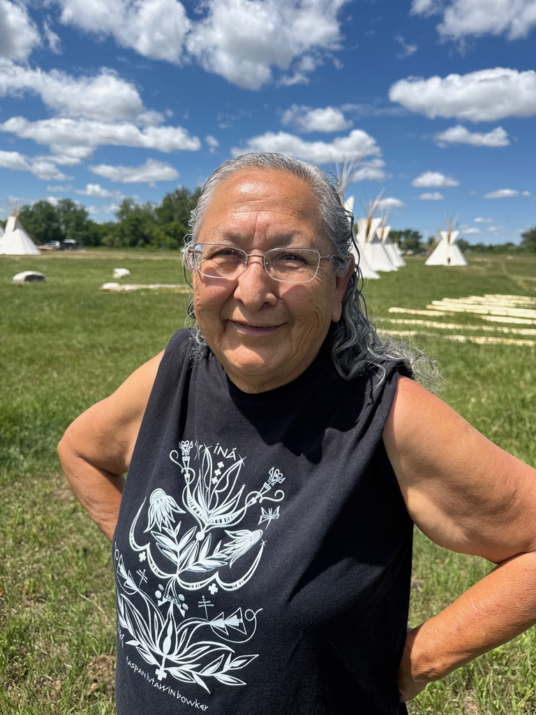 Cordelia White Elk, Director of Tribal Employment Rights Office for the Oglala Sioux Tribe