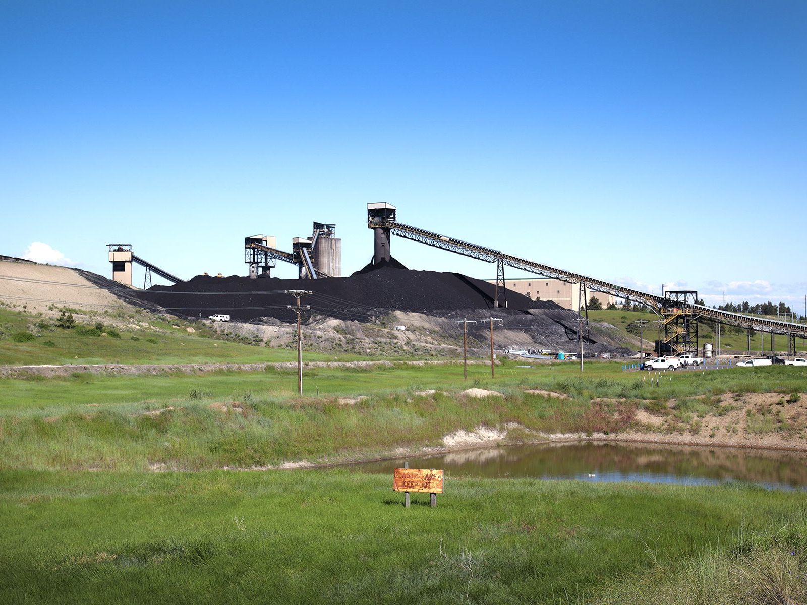 The Signal Peak Mine, located in the Bull Mountains west of Billings, is Montana’s only underground coal mine