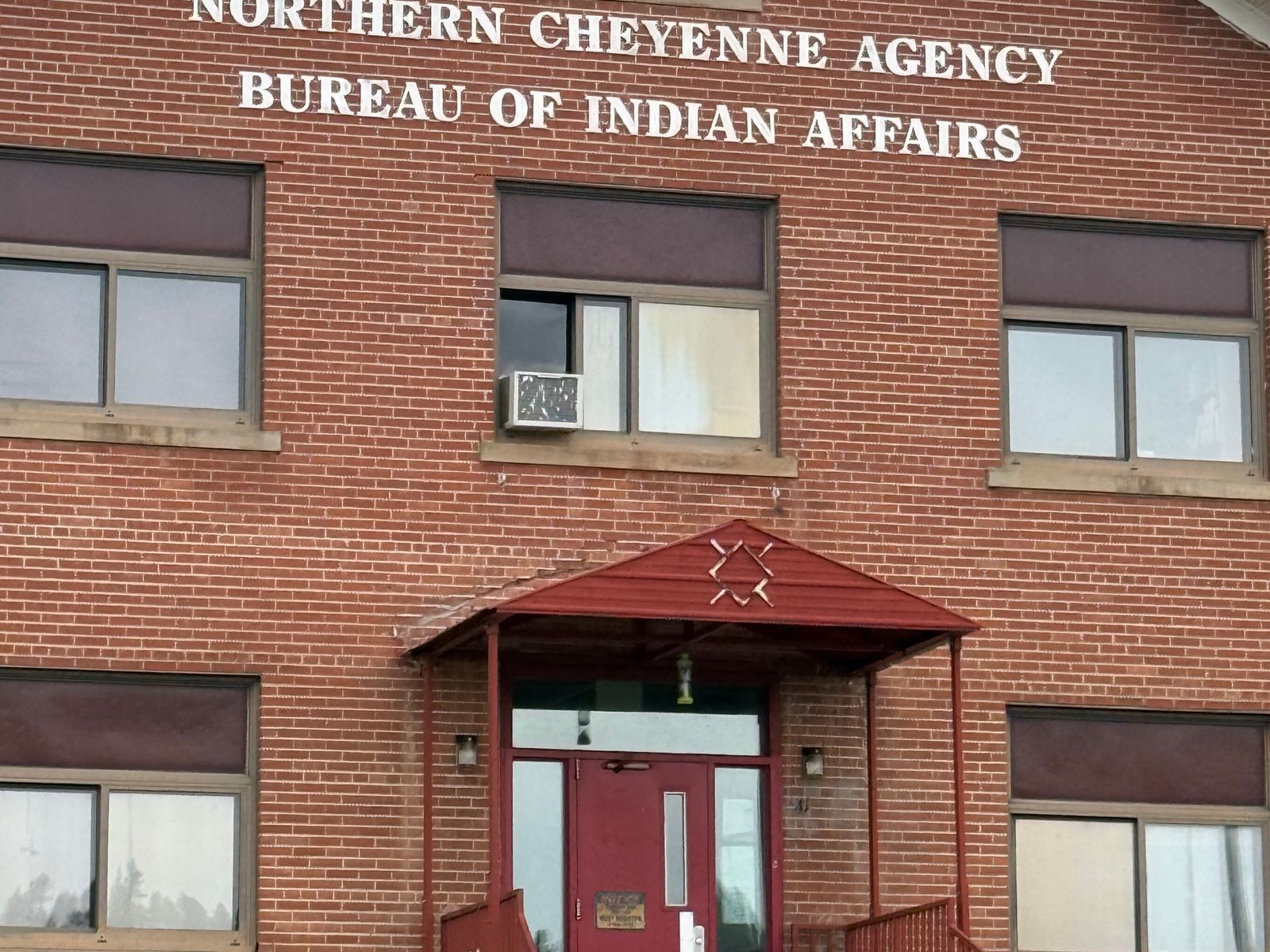 Officials at the Bureau of Indian Affairs local agency building on the Northern Cheyenne Reservation in Lame Deer, Montana, have taken a no-interference approach during the tribe’s government upheaval this past year. May 20, 2026