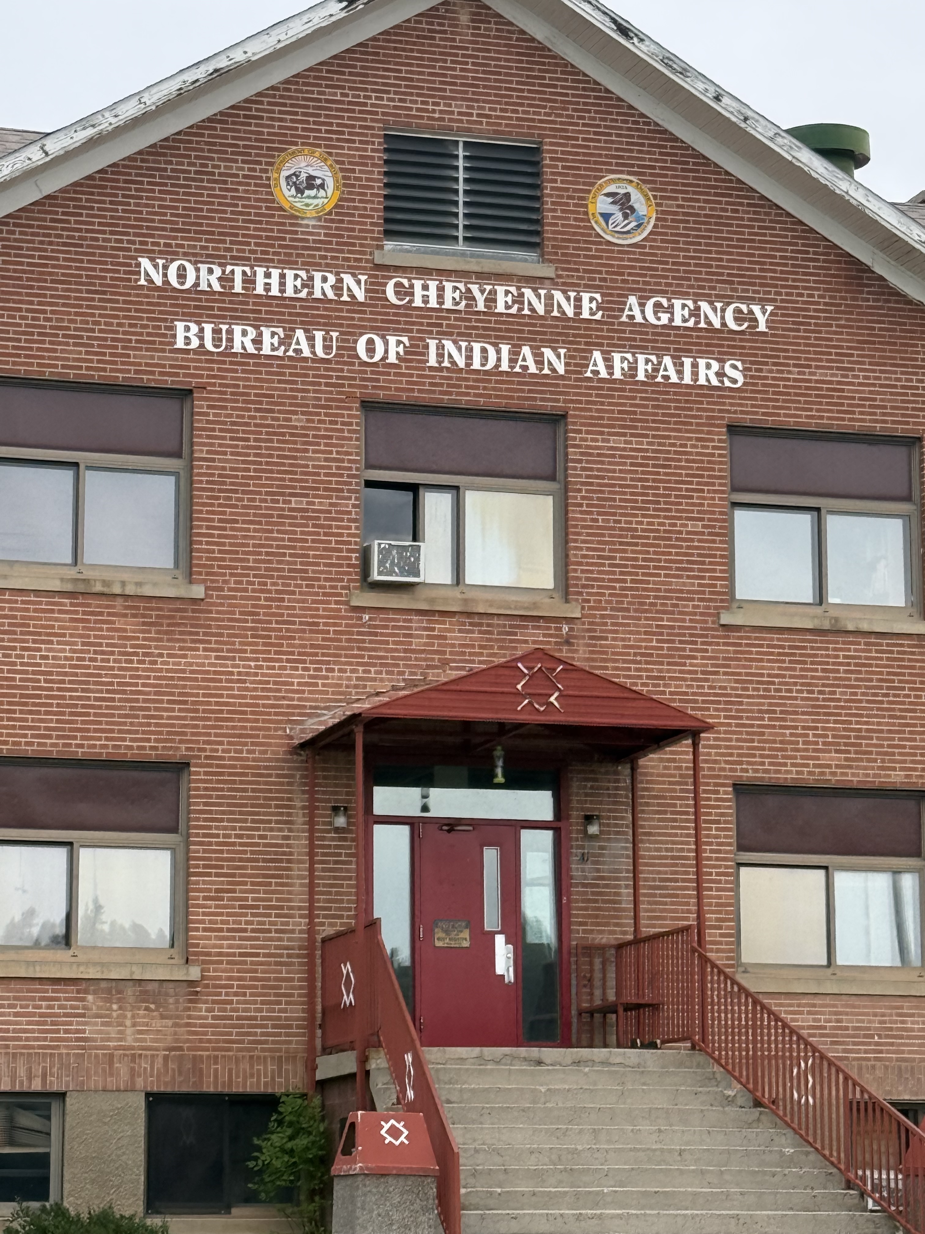 Officials at the Bureau of Indian Affairs local agency building on the Northern Cheyenne Reservation in Lame Deer, Montana, have taken a no-interference approach during the tribe’s government upheaval this past year. May 20, 2026