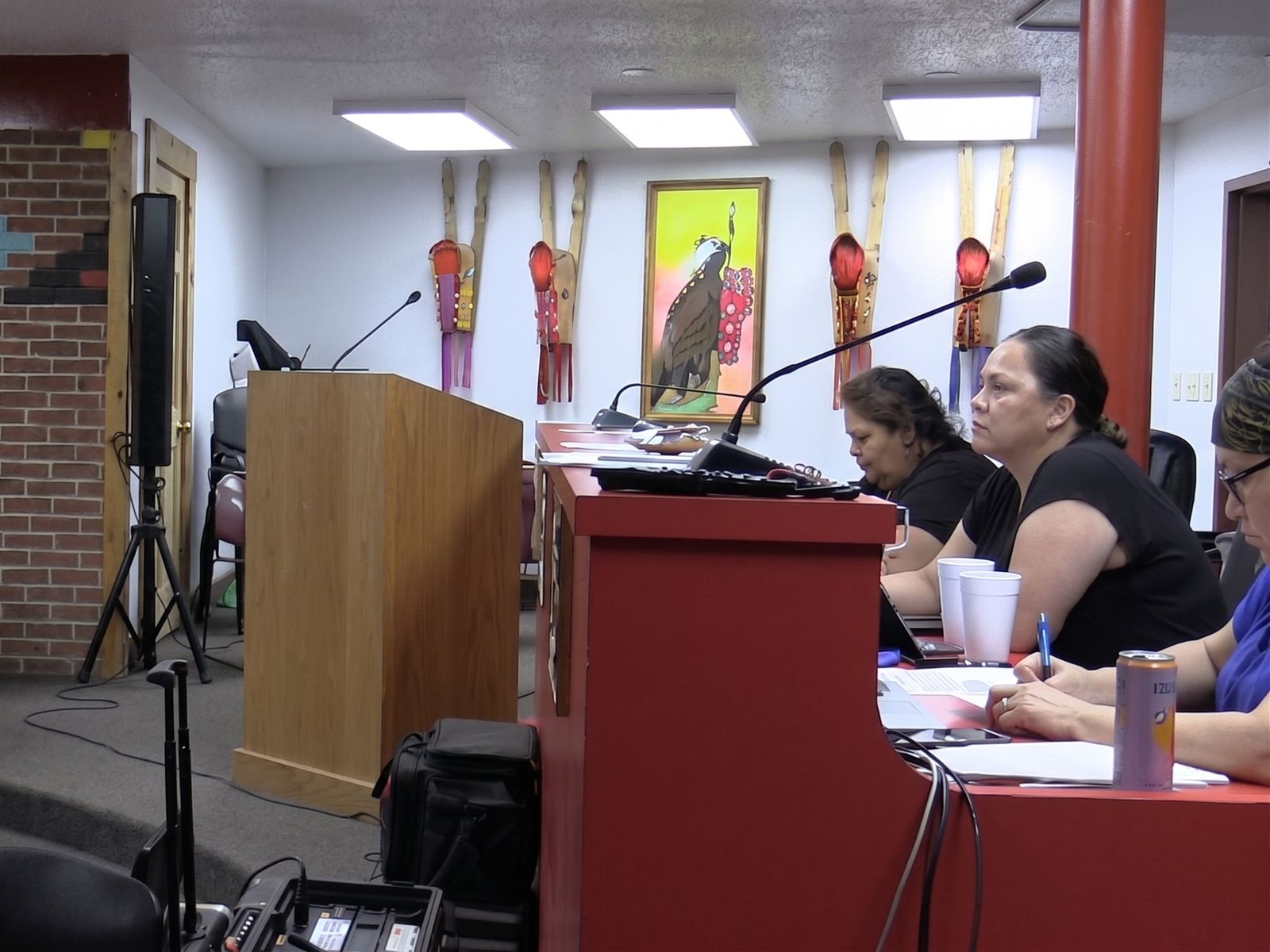 The Oglala Sioux Tribe holds a finance meeting on June 4, 2026. (Screenshot / YouTube)