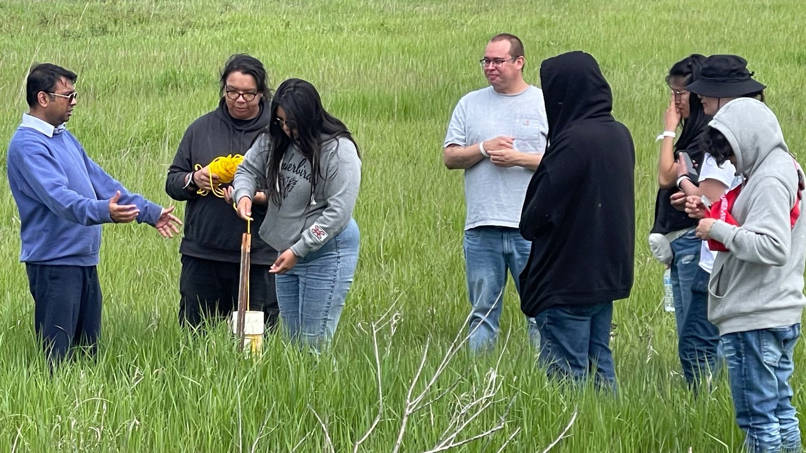 Throughout their time at ASPIRE Summer Academy, students immerse themselves in the depth of the engineering world. Pictured are students from the 2024 program who learned about how to find solutions to everyday problems.