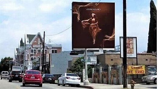 Cara Romero’s photography is showcased in one-of-seven billboards of her art displayed on the streets of Los Angeles.
Photo Courtesy: Cara Romero