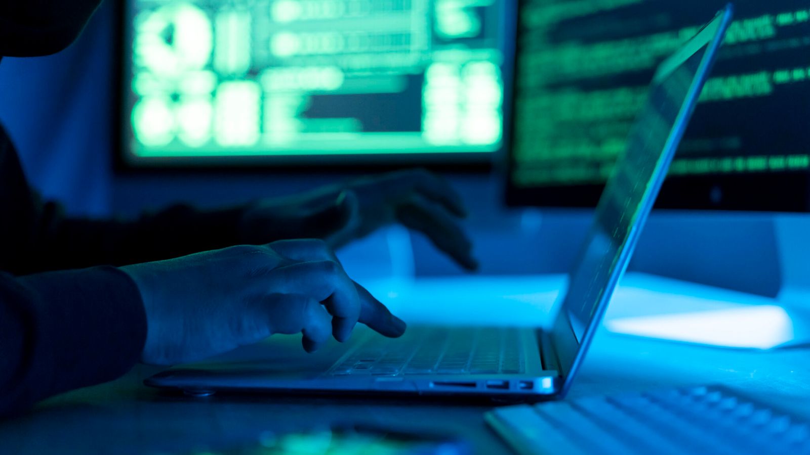 Education software company PowerSchool is the latest major American company to be targeted by hackers, who accessed the personal data of millions of parents and students. (Photo illustration by seksan Mongkhonkhamsao/Getty Images)