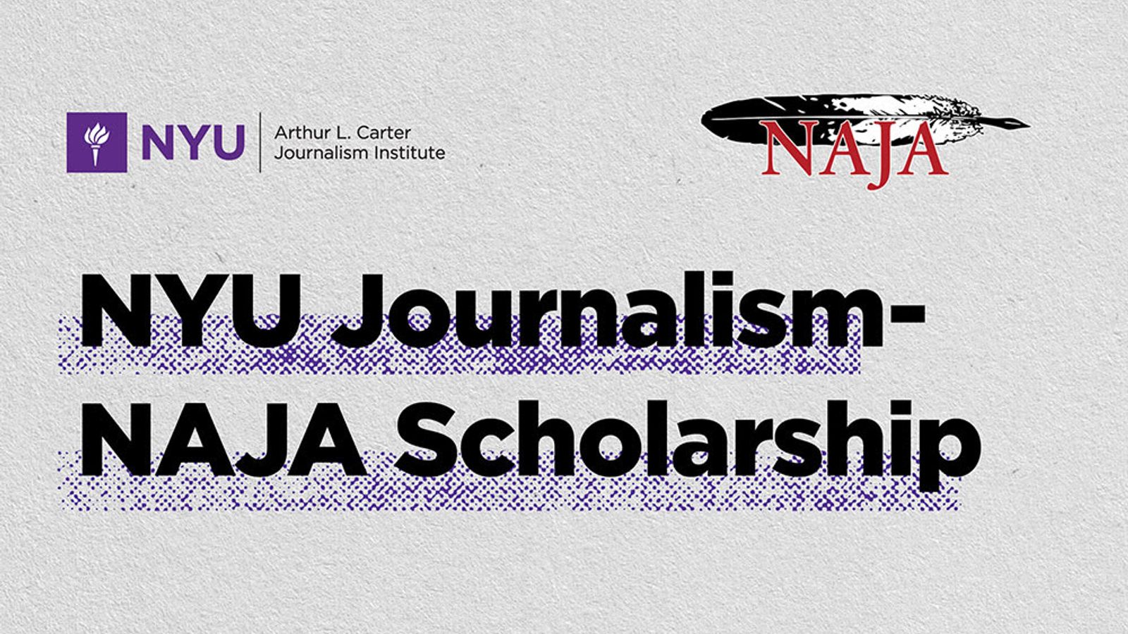 NAJA Scholarship deadline