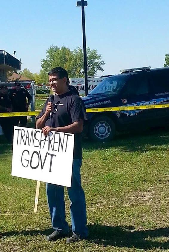 Mandan, Hidatsa and Arikara Nation Chairman Mark Fox campaigned for transparency in tribal government during his first run for office nearly 8 years ago. His political campaign for accountability ended once he was elected.