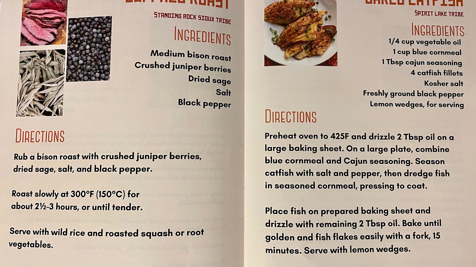 Recipes from UTTC’s recipe book “Taste the Earth: Recipes that honor the traditional foods of the five tribes of North Dakota.”